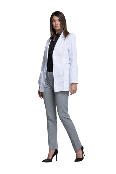 White - Cherokee Lab Coats 30" Women's Lab Coat