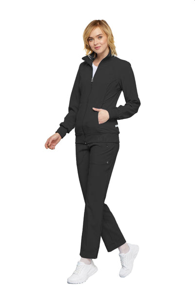 Pewter - Cherokee Infinity Zip Front Jacket