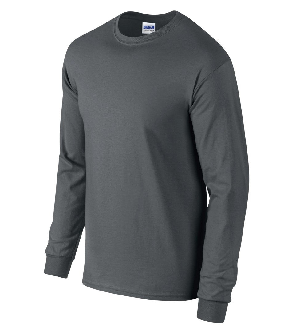 Charcoal - Gildan Long Sleeve T-Shirt