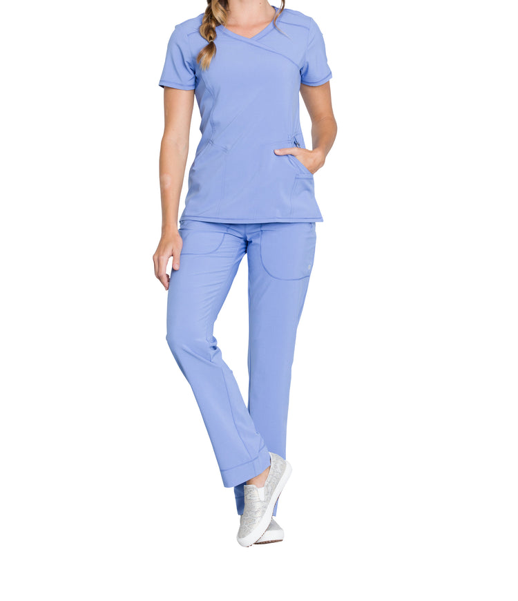 Ciel - Cherokee Infinity Mock Wrap Top