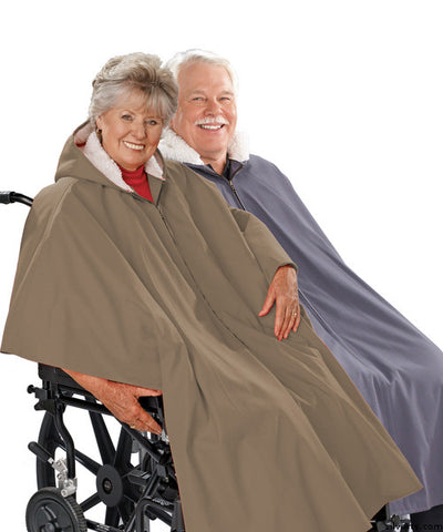 Unisex Wheelchair Cape - Avida Healthwear Inc.