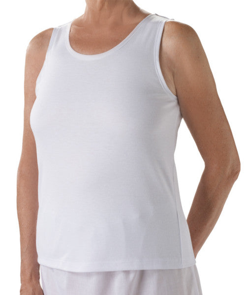 Silverts Ladies Snap Open Back Undervest - Avida Healthwear Inc.