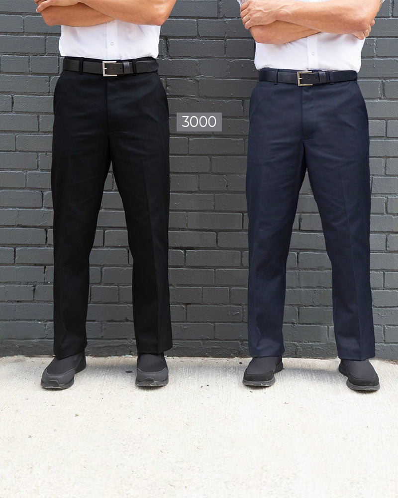 Premium Uniforms Work Pants with Button Closure