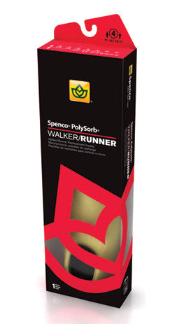 Spenco PolySorb Walker/Runner Insoles - Avida Healthwear Inc.