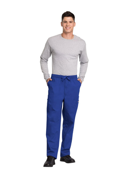 Galaxy Blue - Cherokee Workwear Originals Men's Fly Front Cargo Pant