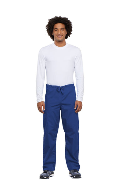 Royal - Cherokee Workwear Originals Unisex Drawstring Cargo Pant