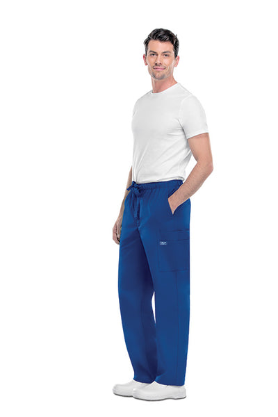 Royal - Cherokee Workwear Core Stretch Men's Fly Front Cargo Pant