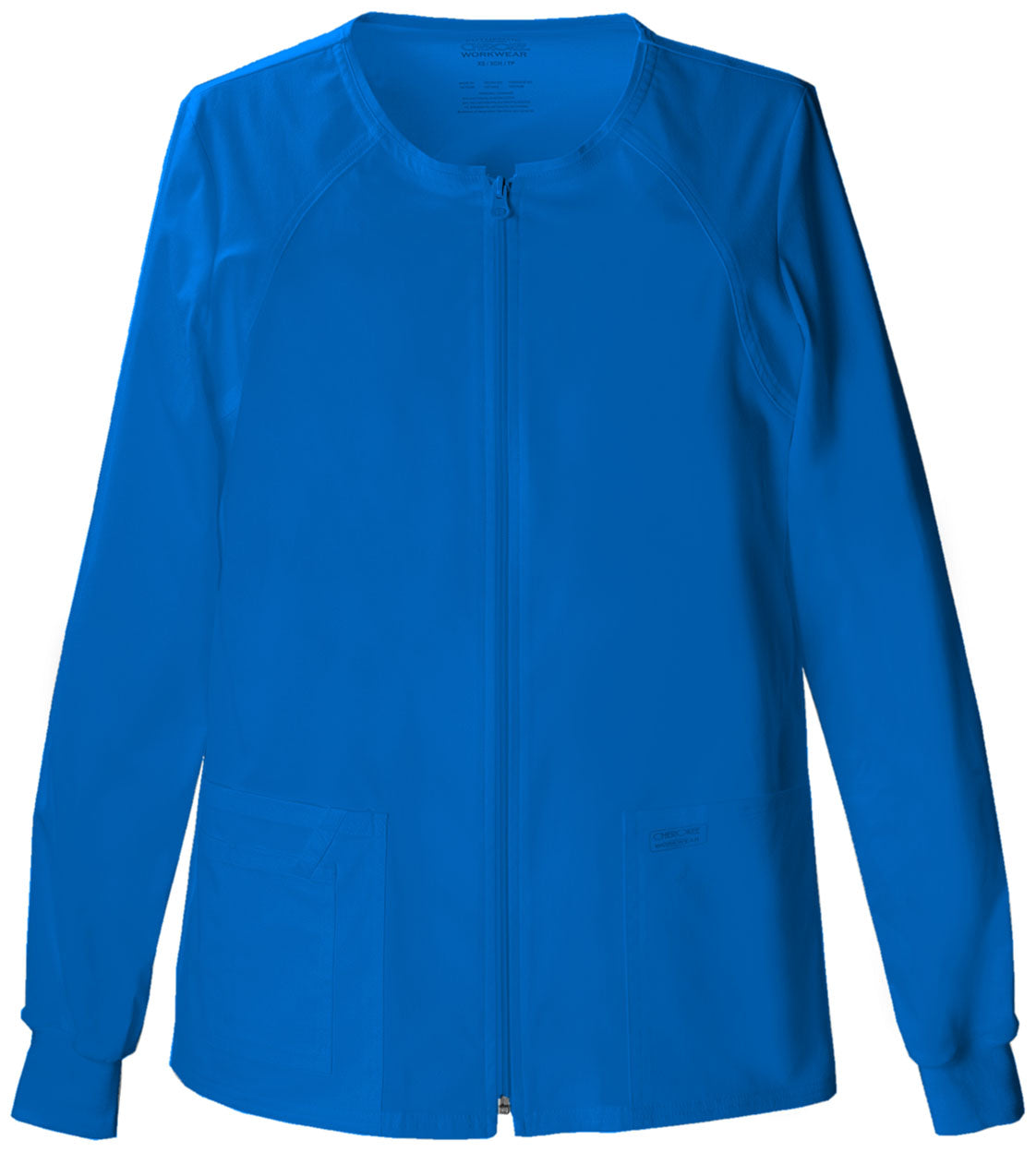 Royal - Cherokee Workwear Core Stretch Zip Front Jacket
