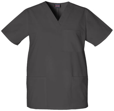 Black - Cherokee Workwear Originals Unisex V-Neck Top