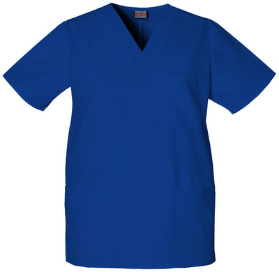 Galaxy Blue - Cherokee Workwear Originals Unisex V-Neck Top
