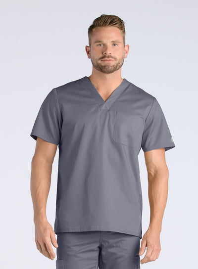 Pewter - Maevn EON Men's V-Neck Top