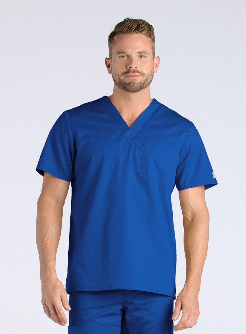 Royal Blue - Maevn EON Men's V-Neck Top