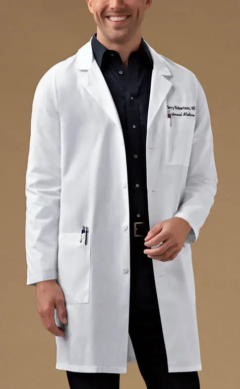 40" Unisex Tablet Pocket Lab Coat