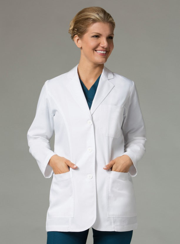 White - Meavn Core Women's Consultation Lab Coat