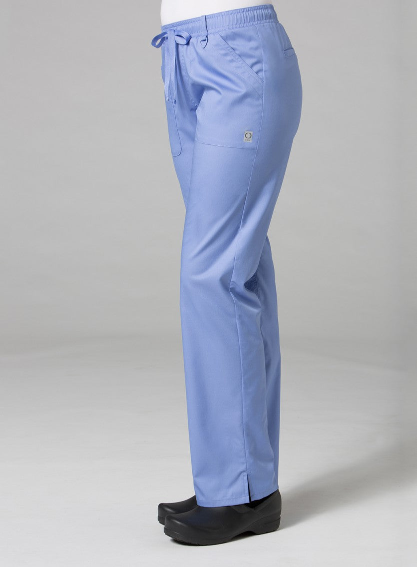 Ceil Blue - Maevn EON Elastic Zipper Pocket Cargo Pant
