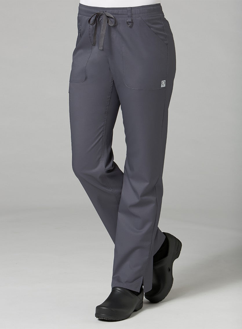 Charcoal - Maevn EON Elastic Zipper Pocket Cargo Pant