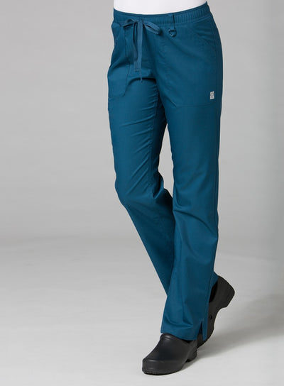 Caribbean Blue - Maevn EON Elastic Zipper Pocket Cargo Pant