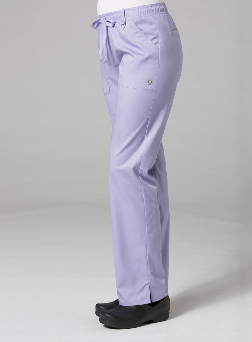 Lavender - Maevn EON Elastic Zipper Pocket Cargo Pant