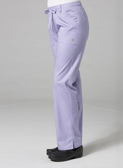 Lavender - Maevn EON Elastic Zipper Pocket Cargo Pant