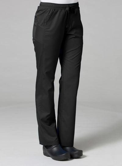 Black - Maevn EON Sporty Mesh Panel Pant