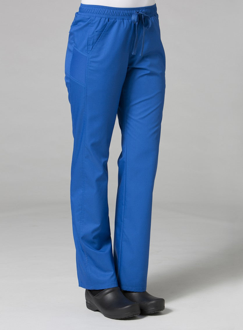 Royal Blue - Maevn EON Sporty Mesh Panel Pant