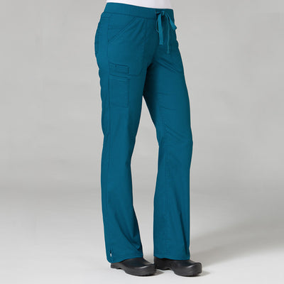 Caribbean Blue - Maevn PrimaFlex Inner Beauty Straight Leg Pant