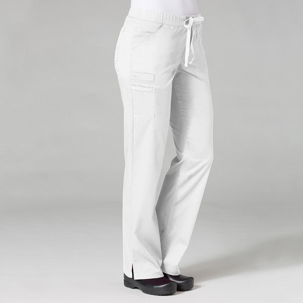 White - Maevn PrimaFlex Inner Beauty Straight Leg Pant