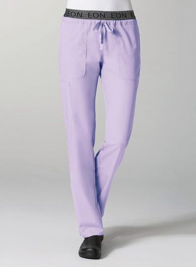 Lavender - Maevn EON Waistband 7-Pocket Cargo Pant