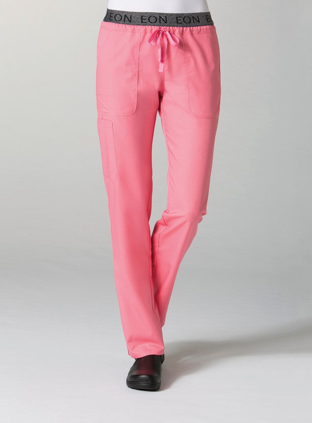 Strawberry Pink - Maevn EON Waistband 7-Pocket Cargo Pant