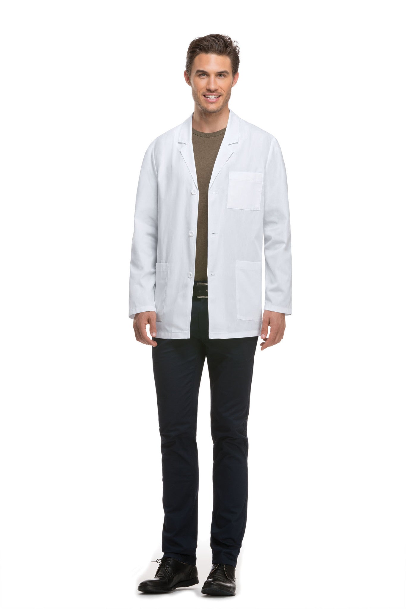 Dickies White - Dickies Lab Coats 31" Men's Lab Coat