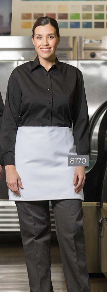 White - Premium Uniforms Four Way Apron