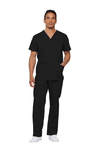 Black - Dickies EDS Signature Men's V-Neck Top