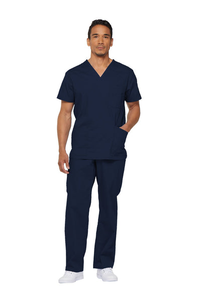 Navy - Dickies EDS Signature Men's V-Neck Top