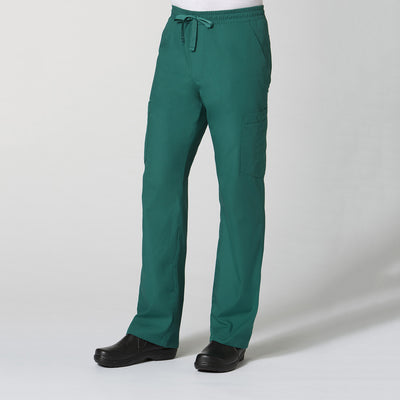 Hunter Green - Maevn Red Panda Men's Full Elastic 10-Pocket Cargo Pant