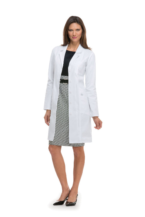 Dickies White - Dickies Lab Coats 37" Women's Lab Coat