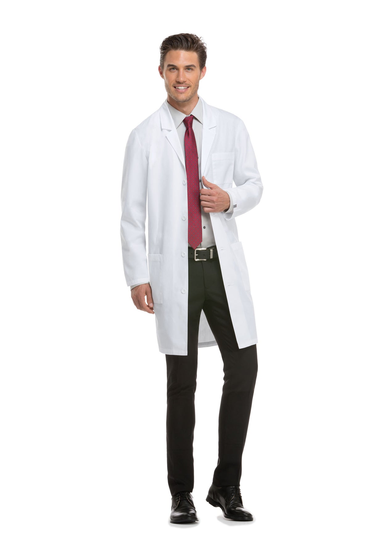 40" Unisex Antimicrobial Fluid Barrier Lab Coat - CLEARANCE