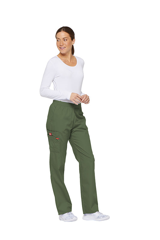 Olive - Dickies EDS Signature Natural Rise Pull On Cargo Pant