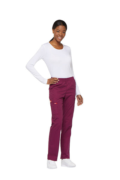 Wine - Dickies EDS Signature Natural Rise Pull On Cargo Pant
