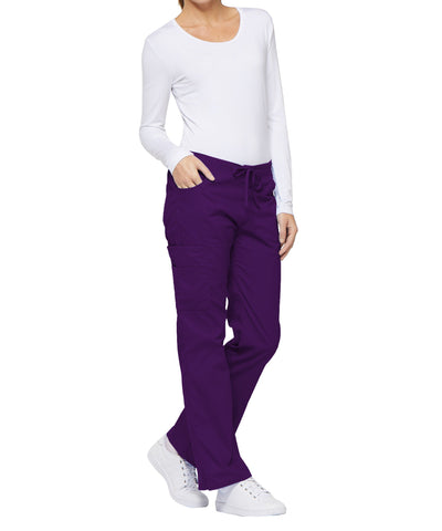 Eggplant - Dickies EDS Signature Mid Rise Drawstring Cargo Pant