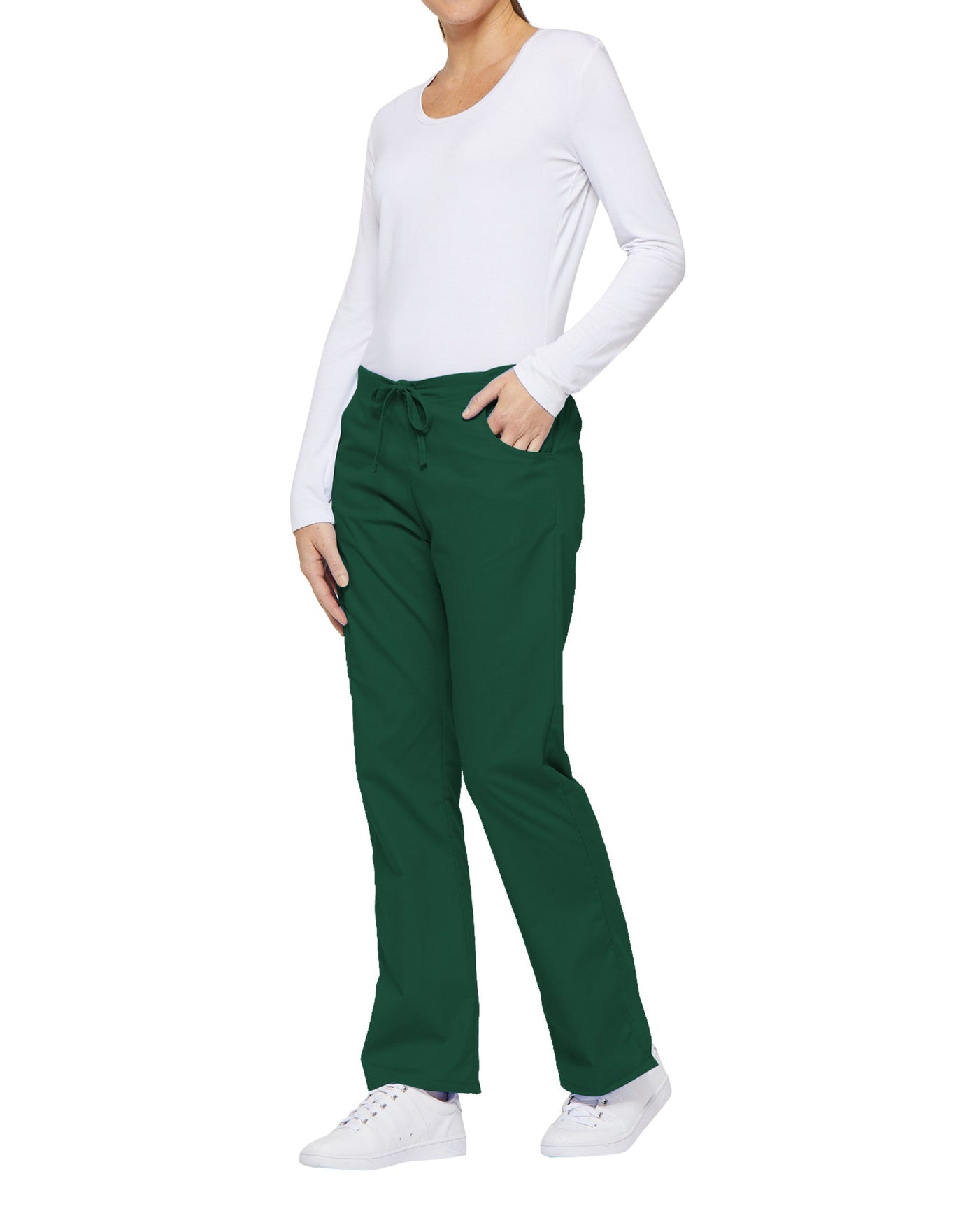 Hunter Green - Dickies EDS Signature Mid Rise Drawstring Cargo Pant