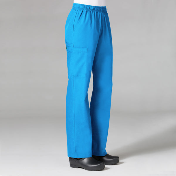 Malibu Blue - Maevn Core Elastic Cargo Pant