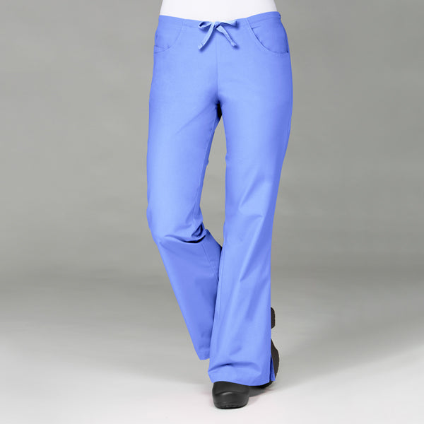 Ceil Blue - Maevn Core Classic Flare Pant