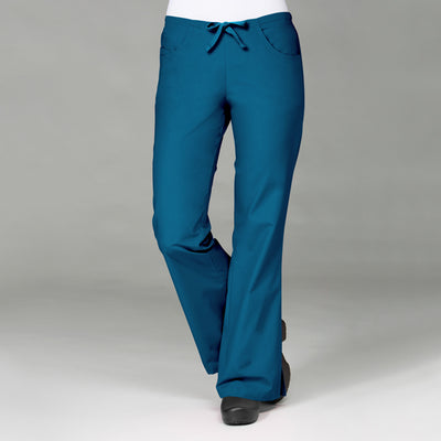 Caribbean Blue - Maevn Core Classic Flare Pant