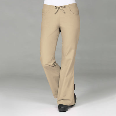 Khaki - Maevn Core Classic Flare Pant
