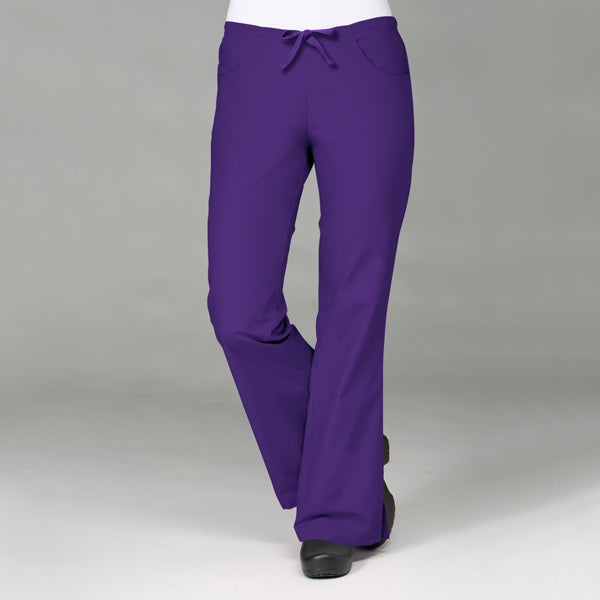 Purple - Maevn Core Classic Flare Pant
