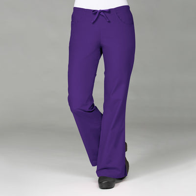 Purple - Maevn Core Classic Flare Pant