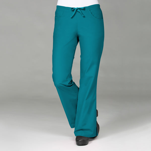Teal - Maevn Core Classic Flare Pant