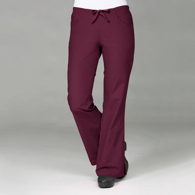 Wine - Maevn Core Classic Flare Pant