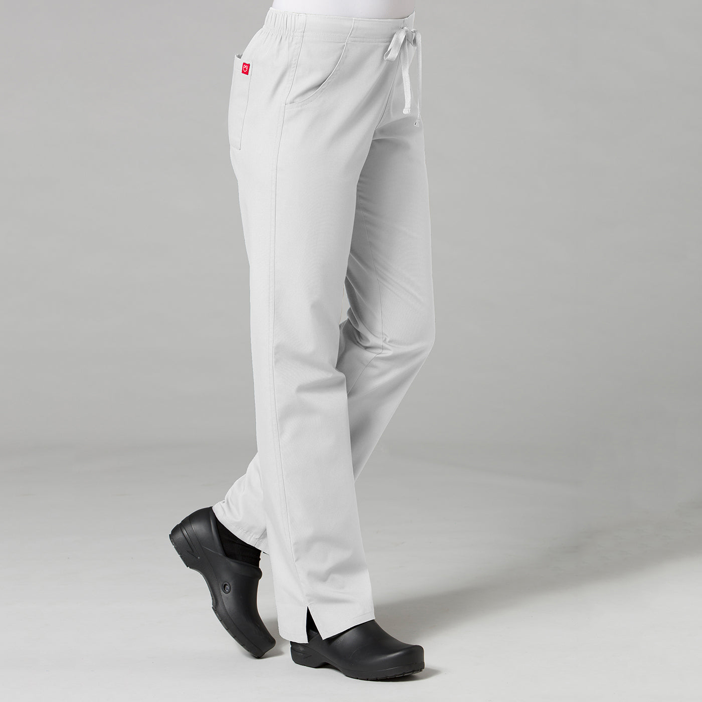 White - Maevn Red Panda Half Elastic Pant