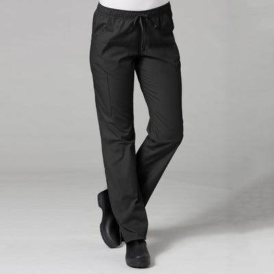 Black - Maevn Red Panda Full Elastic Cargo Pant